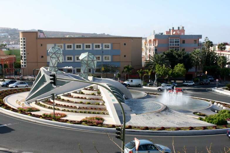 Instalaciones del IES José Arencibia Gil (Foto Jesús Ruiz Mesa)